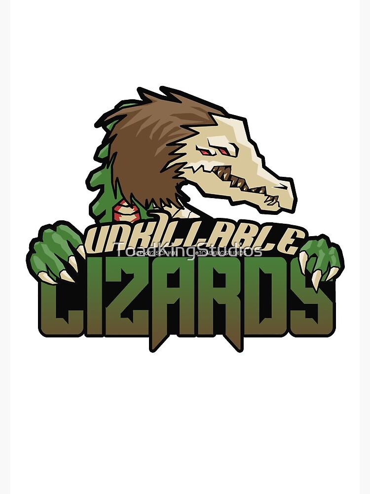 Unkillable Lizards - Fictional Sports Team Logo - SCP Foundation