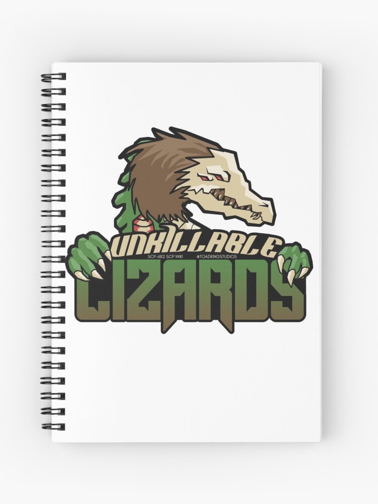 Unkillable Lizards - Fictional Sports Team Logo - SCP Foundation Hardcover  Journal for Sale by ToadKingStudios