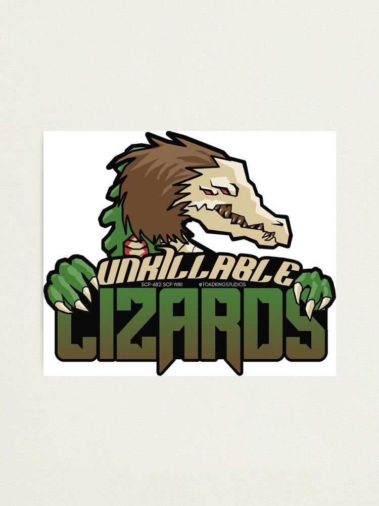 Unkillable Lizards - Fictional Sports Team Logo - SCP Foundation