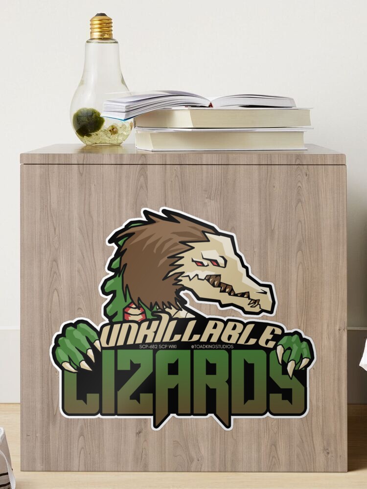 Unkillable Lizards - Fictional Sports Team Logo - SCP Foundation Hardcover  Journal for Sale by ToadKingStudios