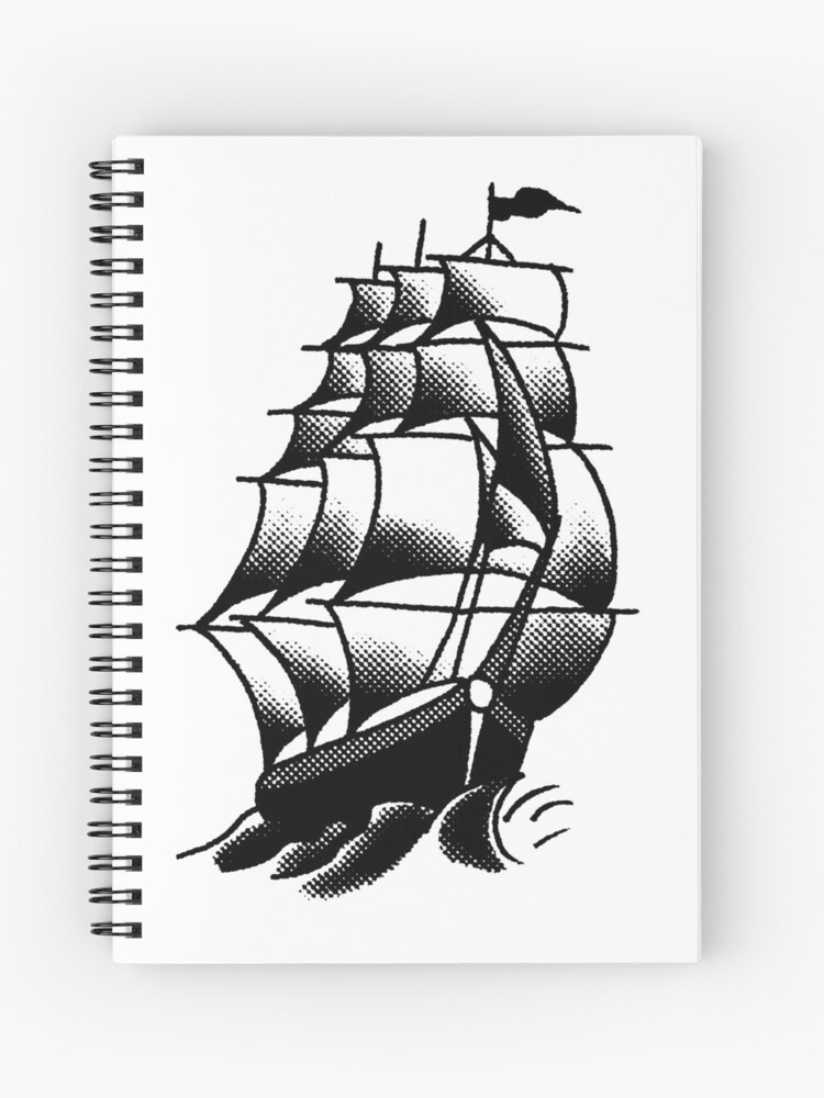 Tattoo Design Pirate Ship Digital Download - Etsy Australia