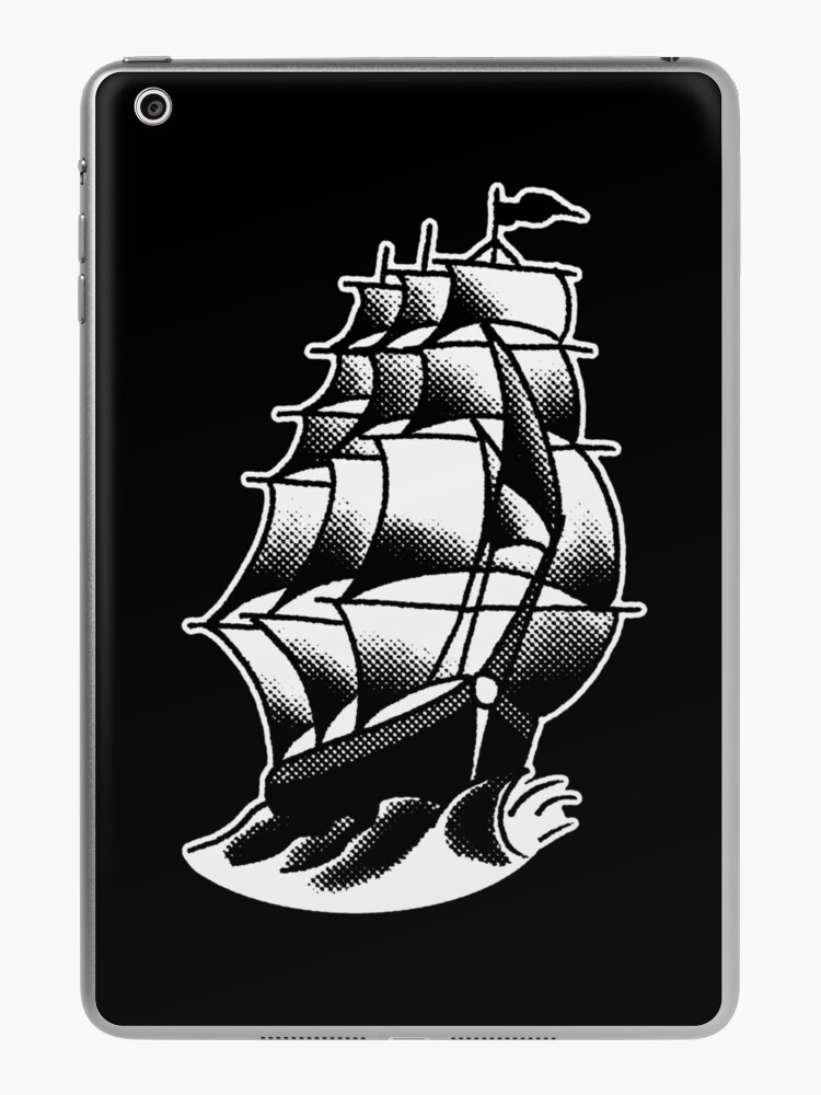 Anime Second Pirate Ship Print Tattoo Fan Art Matte Print -  Sweden