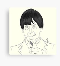 Patrick Troughton, Second Doctor Canvas Print