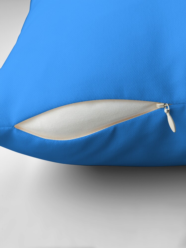 Thumbnail 2 of 4, Pillow, Beautiful Cushions/ Plain Brilliant azure designed and sold by ozcushions.