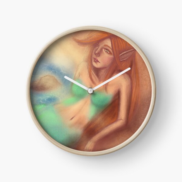 Mermaid Clock