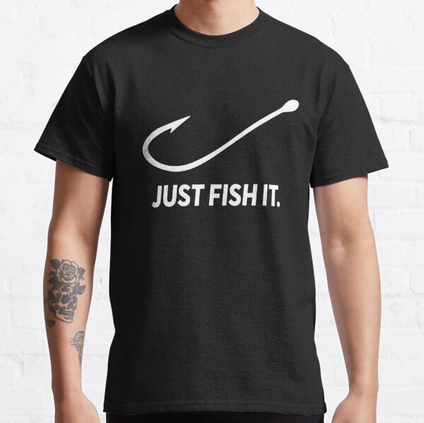 Womens Shut Up And Fish T Shirt Funny Fishing Lovers Fishermen Tee For –  Nerdy Shirts