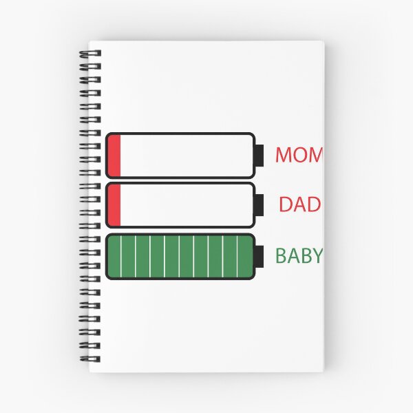 Item preview, Mom, Dad and Baby energy levels design designed and sold by caldayjd.