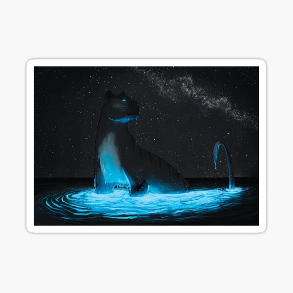 Shimmering Lioness Sticker