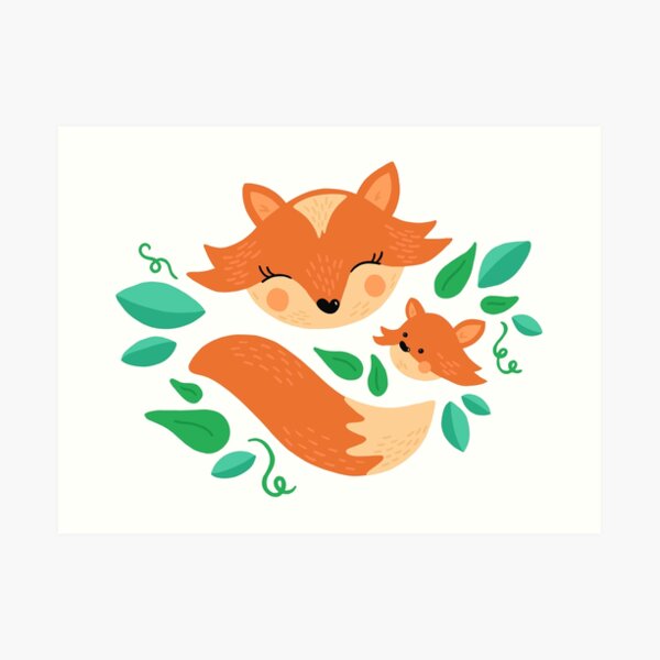 Old Foxy Art Prints Redbubble - tiny foxy roblox