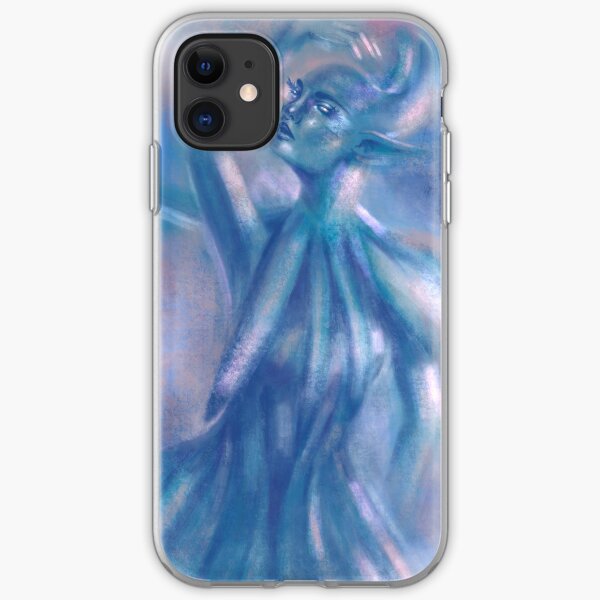 The Blue Dancer iPhone Soft Case