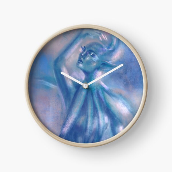 The Blue Dancer Clock