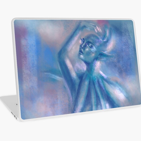 The Blue Dancer Laptop Skin