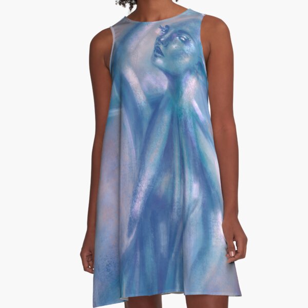 The Blue Dancer A-Line Dress