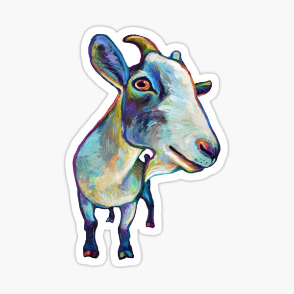 VINCENT VAN GOAT Stickers Sticker
