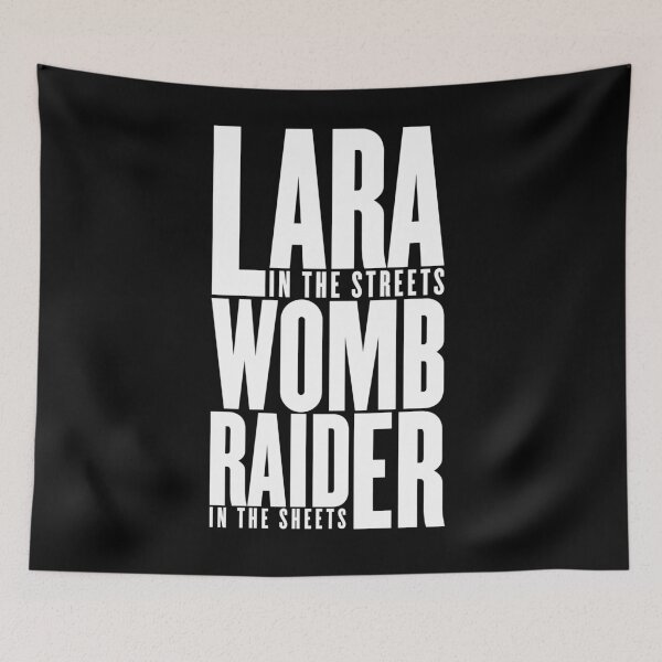 Item preview, Womb Raider In The Sheets designed and sold by Chris Pierre Art.