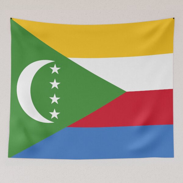 Item preview, Comoros Flag designed and sold by YaelleDark.