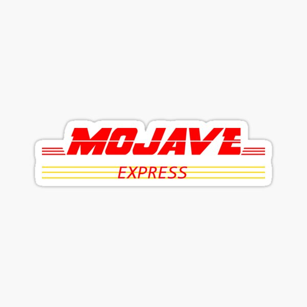 Mojave Express Logo Sticker