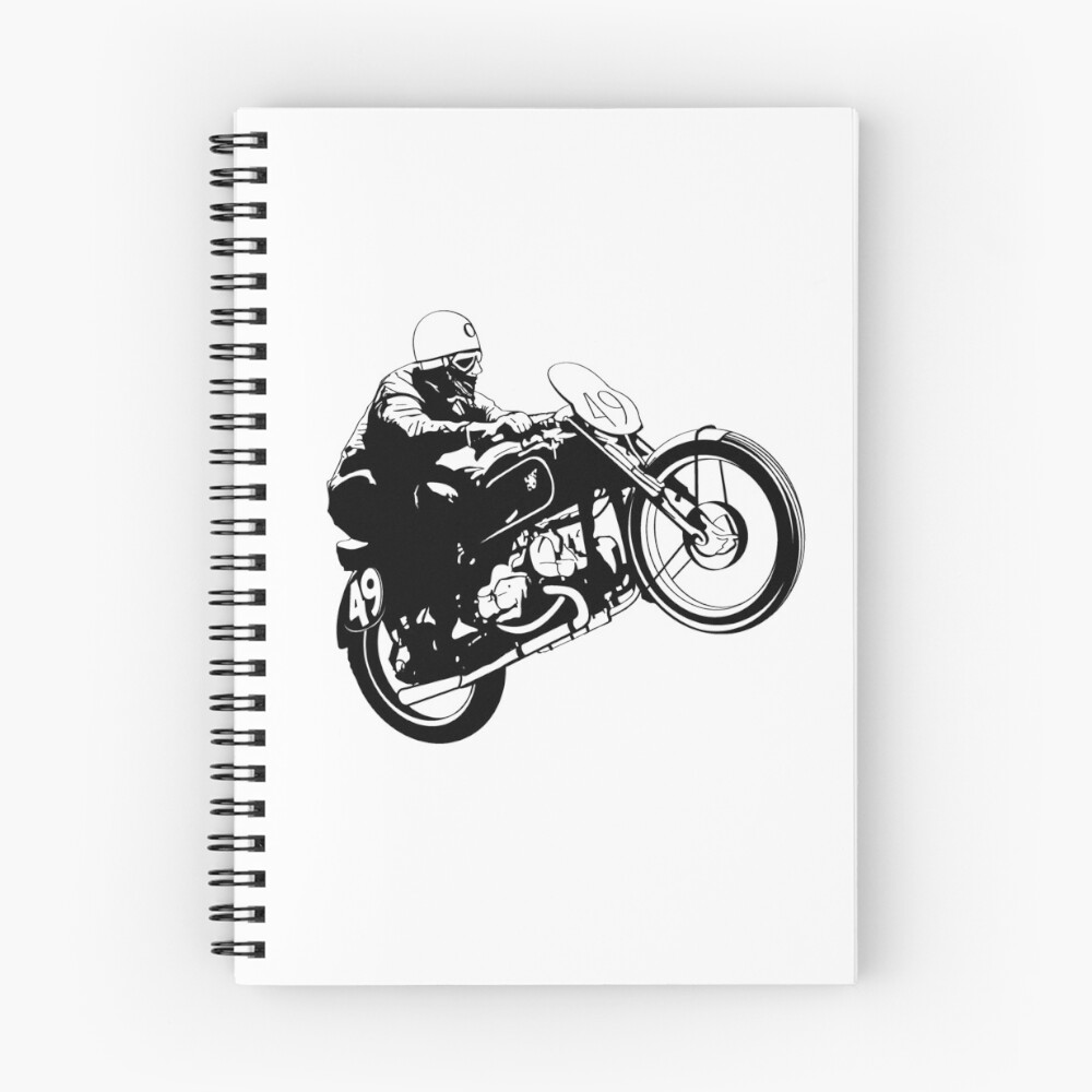 Item preview, Spiral Notebook designed and sold by RescopeGallery.