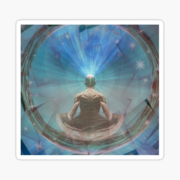 Item preview, Meditating Man designed and sold by rolffimages.