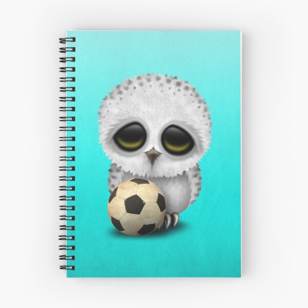 Item preview, Cute Baby Owl With Football Soccer Ball designed and sold by JeffBartels.