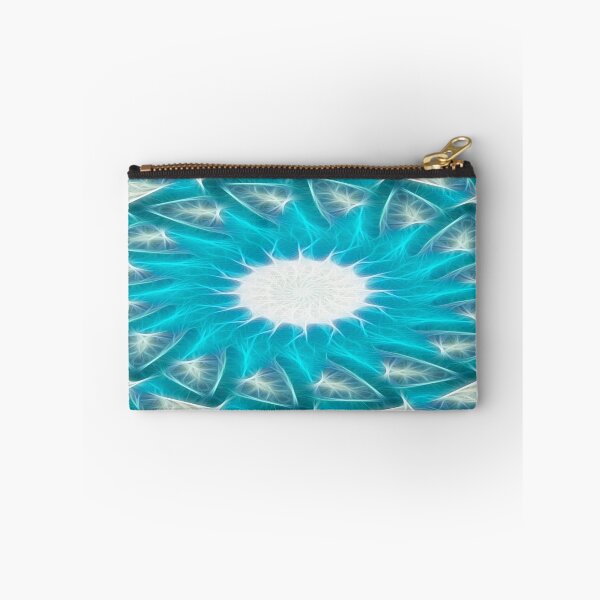Item preview, Cyan Glow Kaleidoscope 8 designed and sold by TravelPhotoArt.