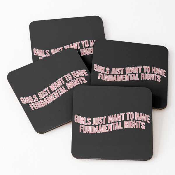 Item preview, Las niñas solo quieren tener derechos fundamentales designed and sold by Meme Economy.