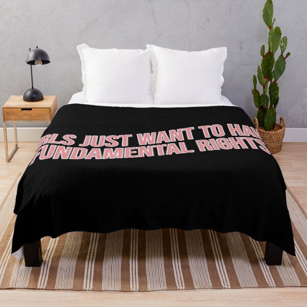 Item preview, Las niñas solo quieren tener derechos fundamentales designed and sold by Meme Economy.