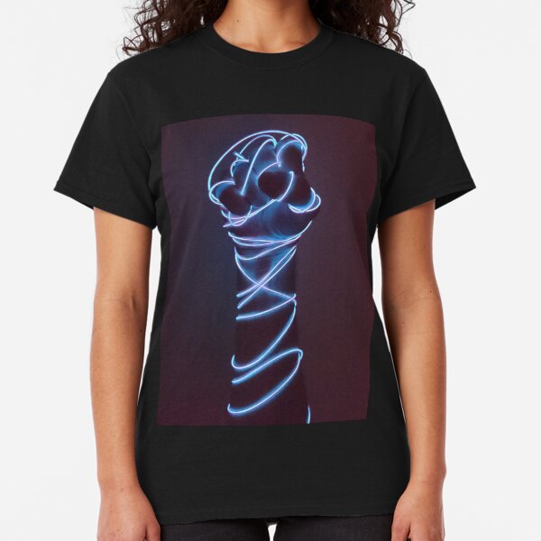 Neon Blue Arm Classic T-Shirt
