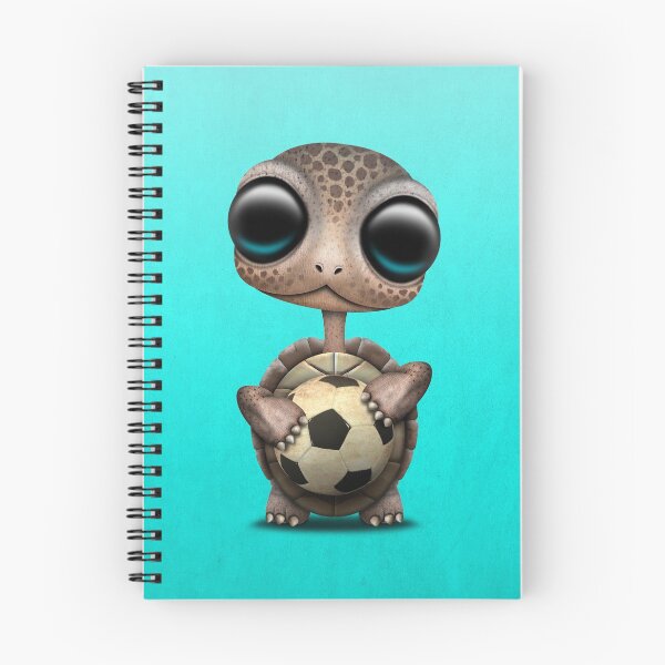 Item preview, Cute Baby Turtle With Football Soccer Ball designed and sold by JeffBartels.