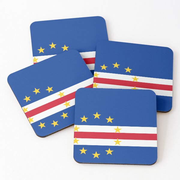 Item preview, Cape Verde Flag designed and sold by YaelleDark.