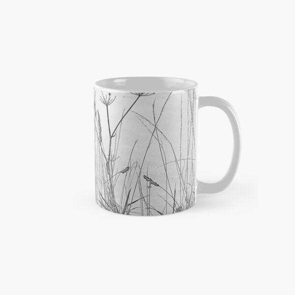 Monochrome grasses Classic Mug