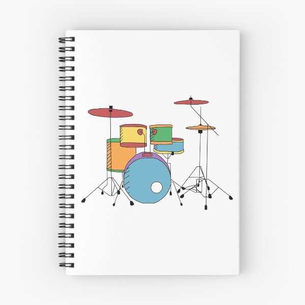 Item preview, Pastel Drumset designed and sold by Rocket-To-Pluto.