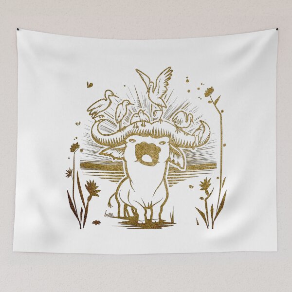 Item preview, Buffalo designed and sold by LoisaArt.