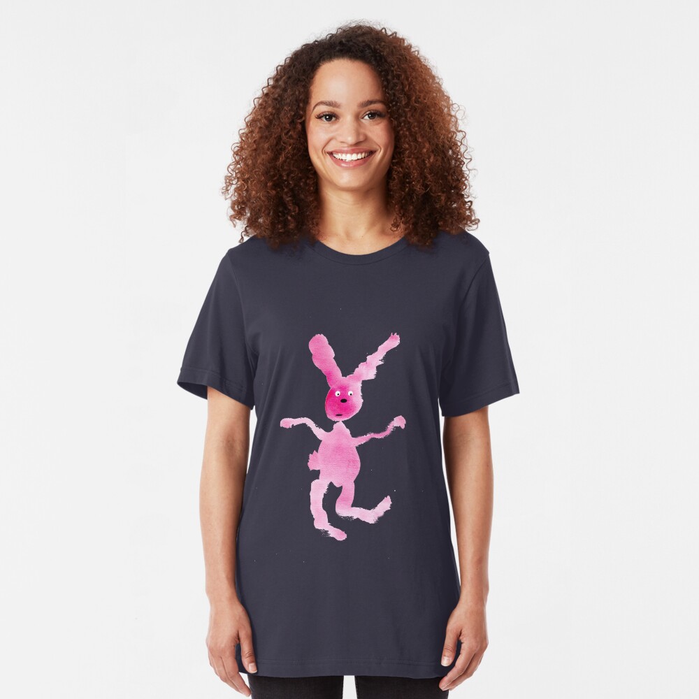 Run, rabbit run! Slim Fit T-Shirt