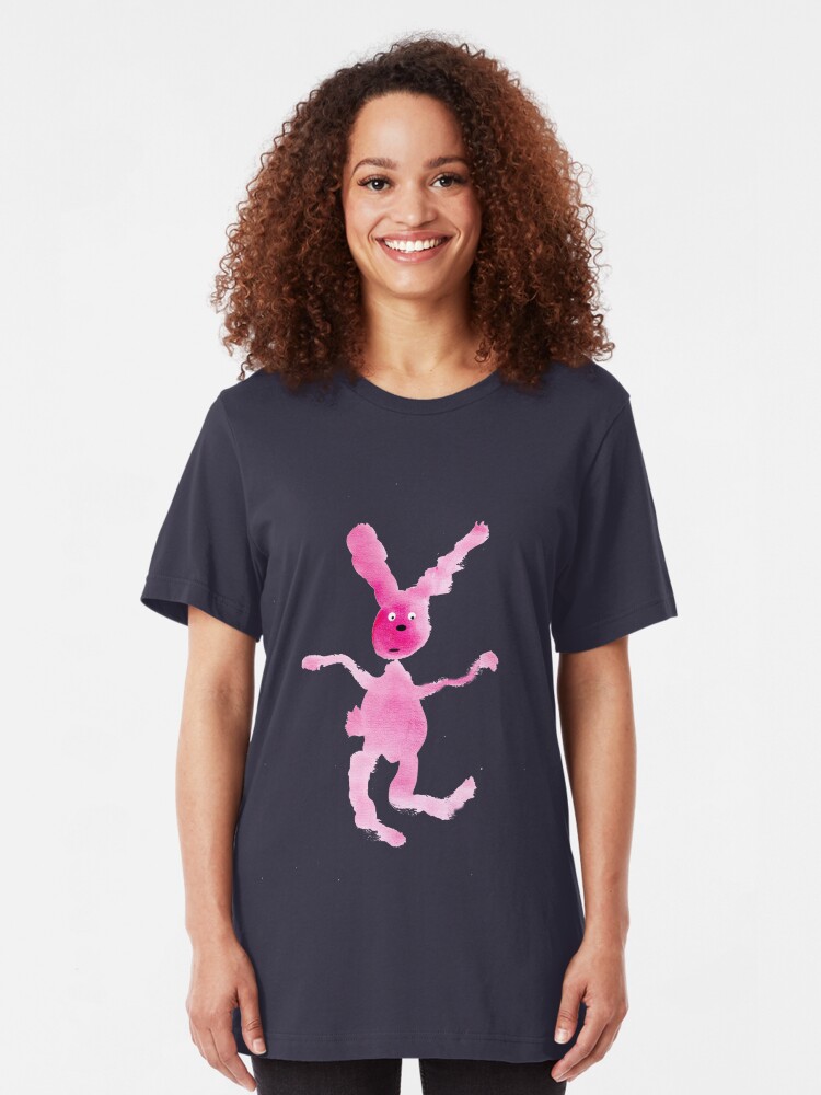 Alternate view of Run, rabbit run! Slim Fit T-Shirt