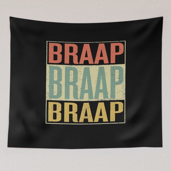 Item preview, Braap Braap Braap Motorcycle Snowmobile designed and sold by sillerioustees.