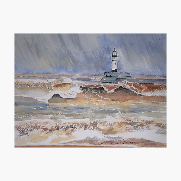 Port in a storm Photographic Print