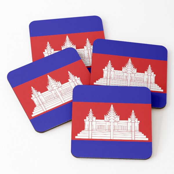 Item preview, Cambodia Flag designed and sold by YaelleDark.