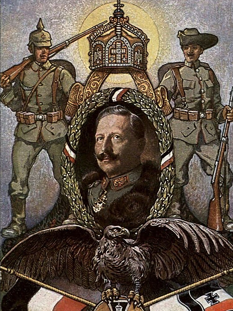 WWI 1914 German patriotic symbols by edsimoneit