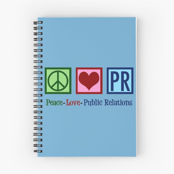 Item preview, Peace Love PR Public Relations designed and sold by Epic Love Designs.