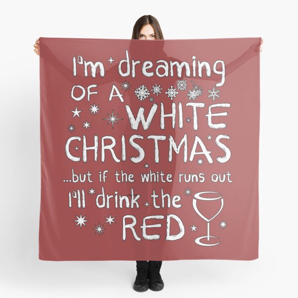 Dreaming Of A White Christmas Scarf