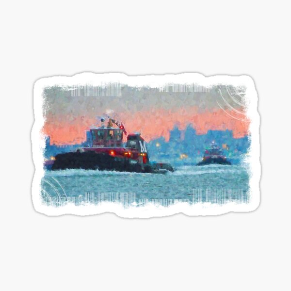 2018 Moran Tug City Sticker