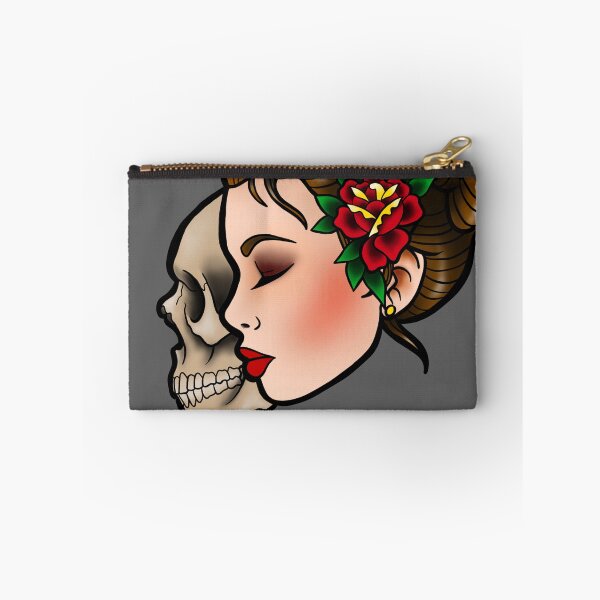 Item preview, Traditional Lady Head Tattoo Flash Art designed and sold by Caseychaotic.