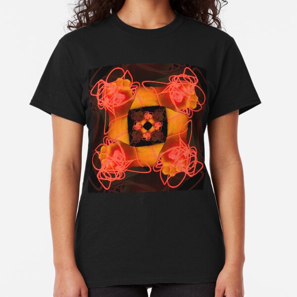 Neon hand wreath Classic T-Shirt