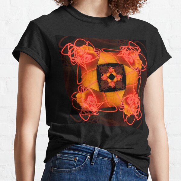 Neon hand wreath Classic T-Shirt