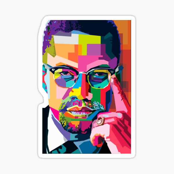 Artikel-Vorschau von Malcolm x, designt und verkauft von Renew Virtual store.