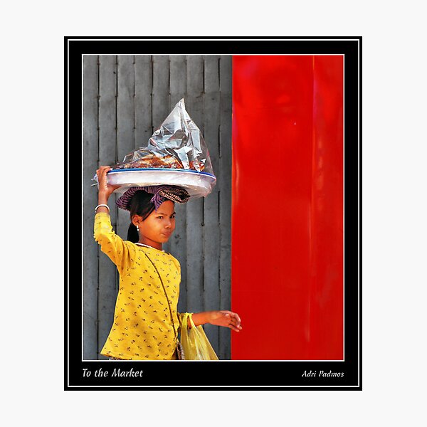 To the Market..... Photographic Print
