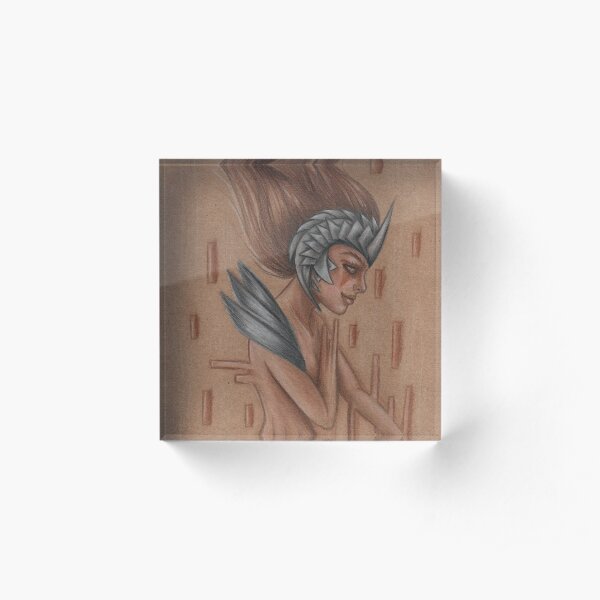 Stream of Consciousness Acrylic Block
