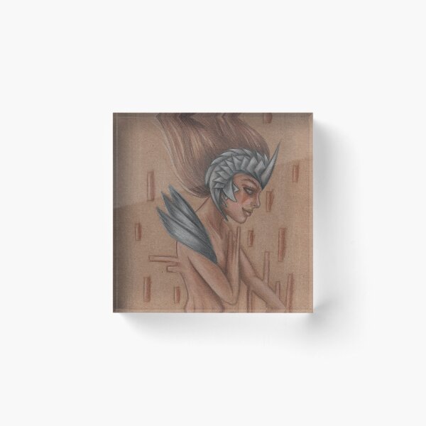 Stream of Consciousness Acrylic Block