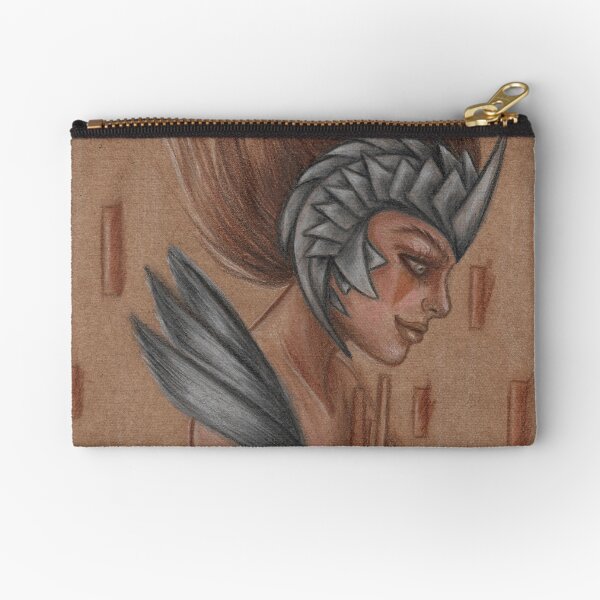 Stream of Consciousness Zipper Pouch